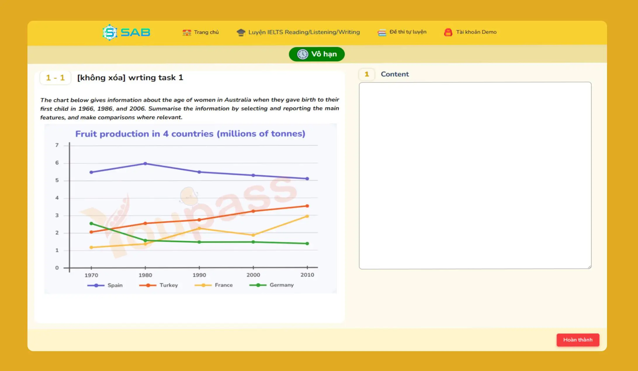 Luyện đề trực tuyến