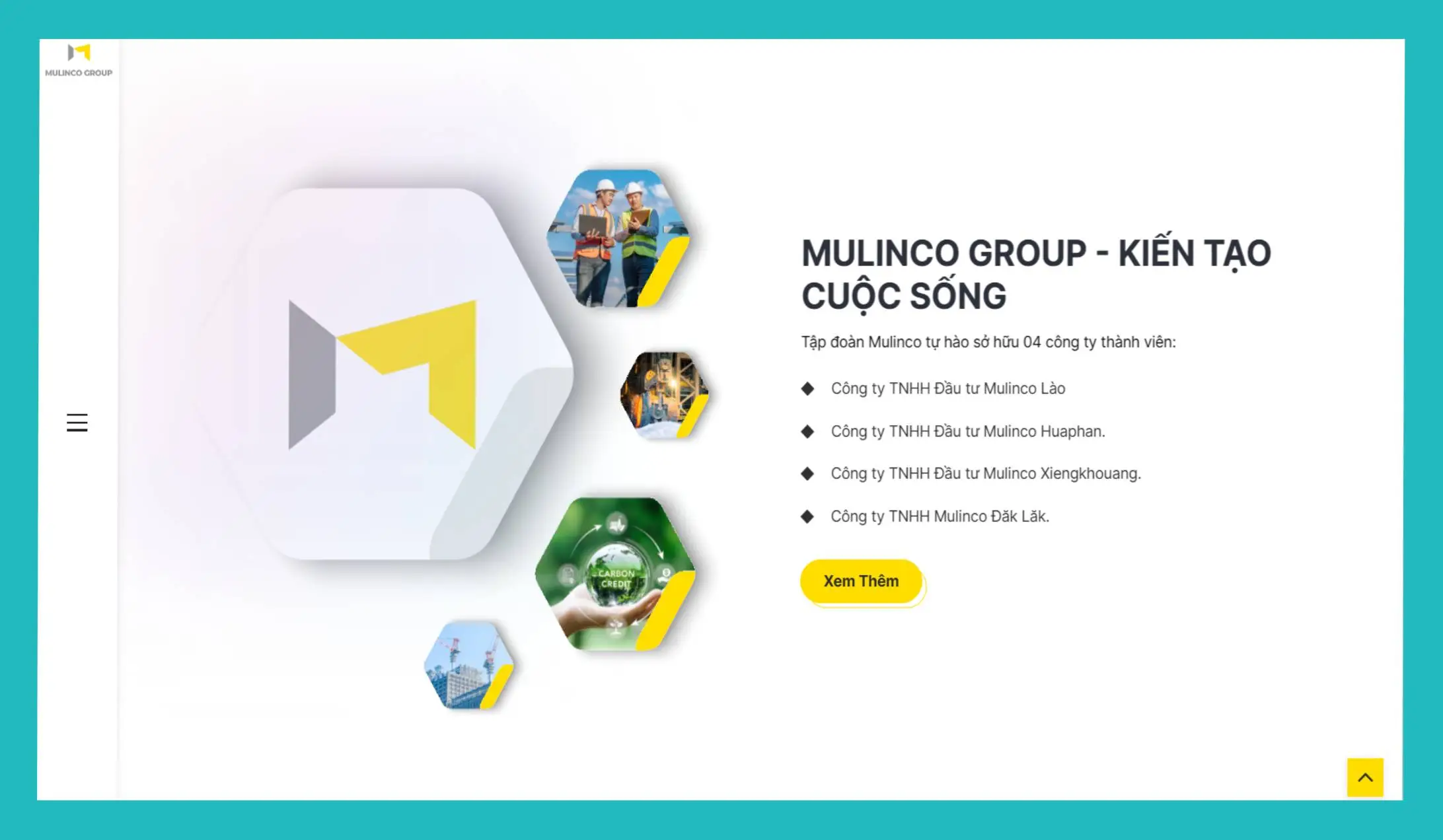 Website doanh nghiệp khai khoáng